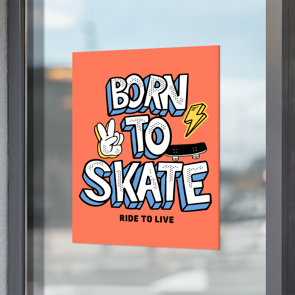 5 x 7 Inch Stickers
